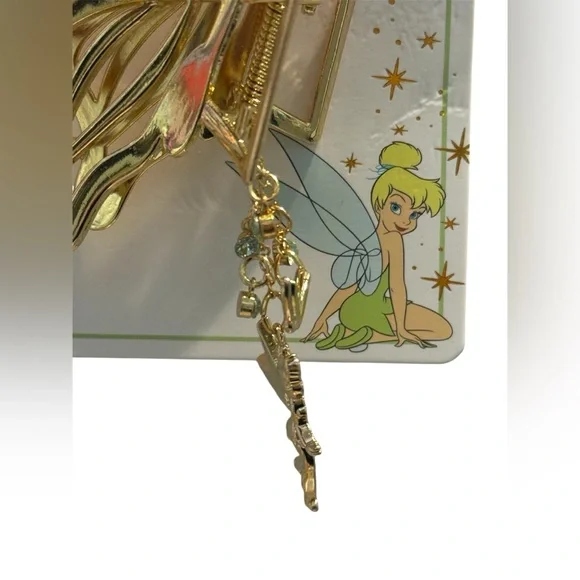 Tinker Bell Disney Gold Hair Clip - Picture 2 of 2